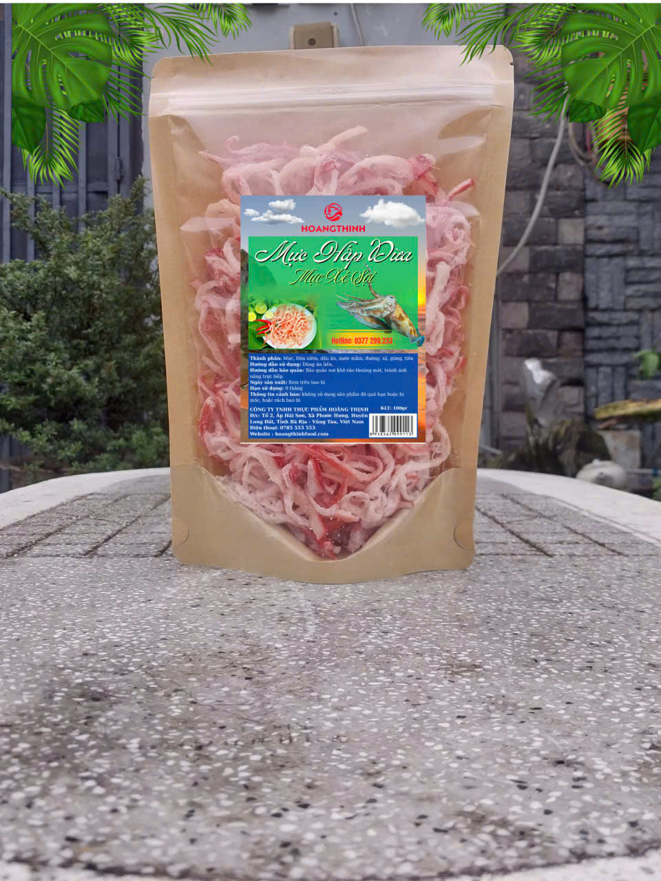 Mực Xé Sợi Ăn Liền - 100gr